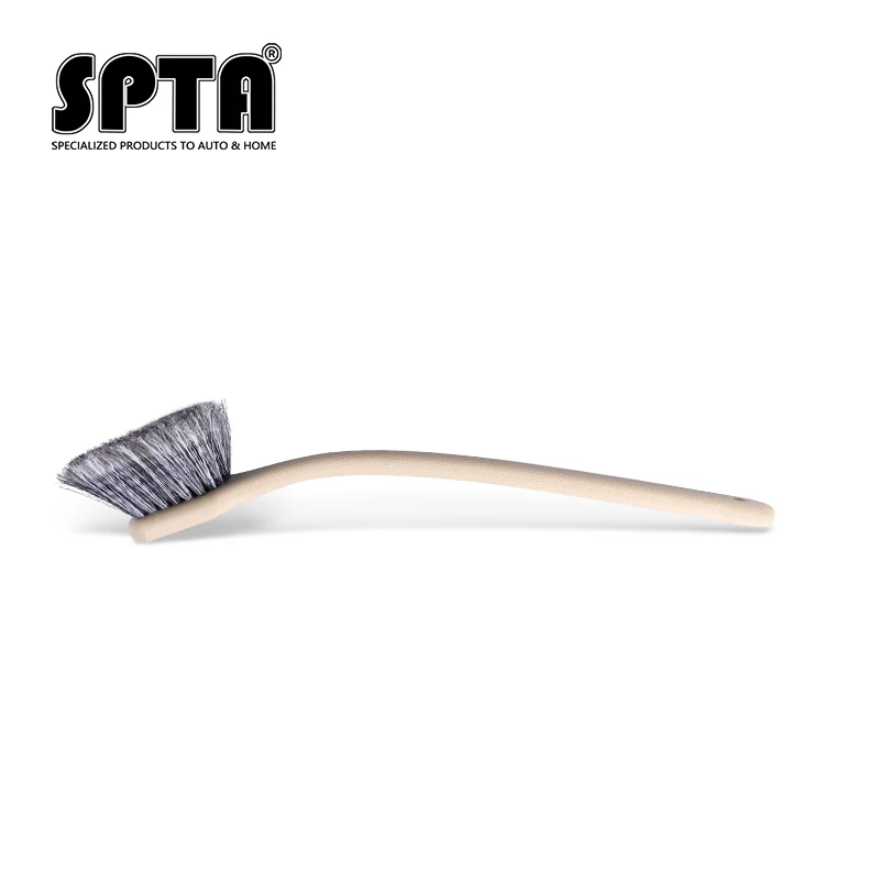 SPTA Wheel Brush Flexible Rim Cleaner Long Handle Wheel Brush For Car