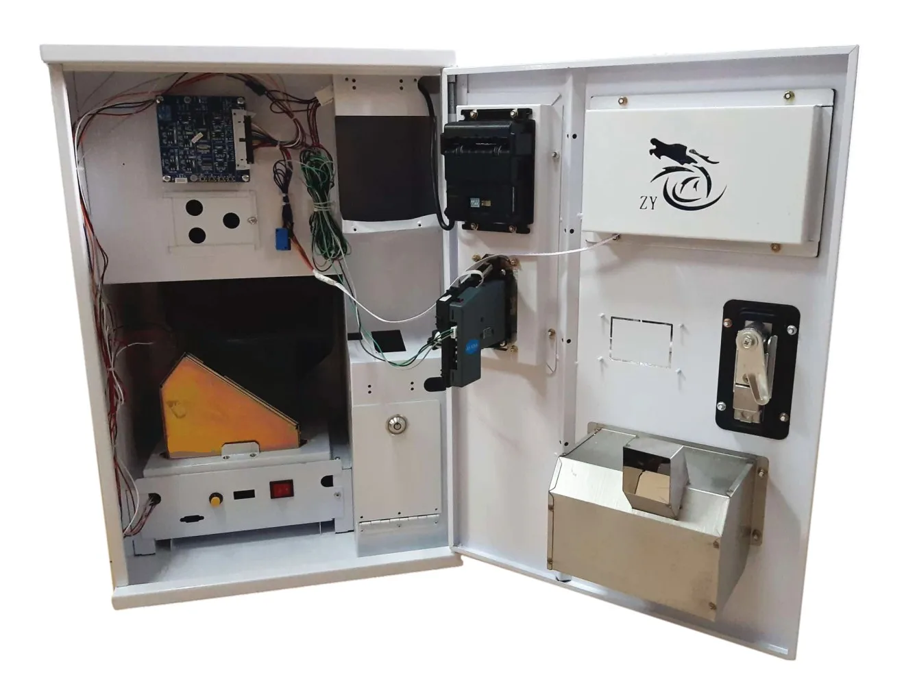 Distributeur de Pièces de Monnaie à 6 Trous DC 24V, Jeton de