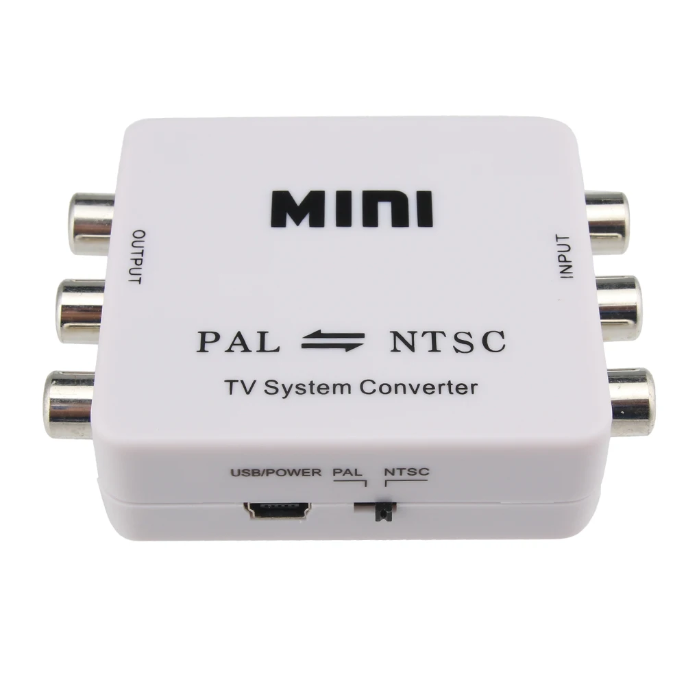 PAL NTSC SECAM к NTSC PAL ТВ Видео система конвертер коммутатор адаптер QT