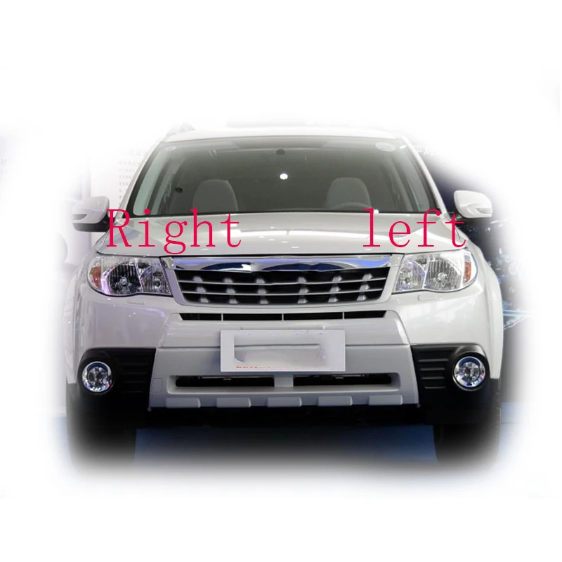 Передние фары для Subaru Forester 2009 2012 передние стеклянная лампа затеняющая крышка