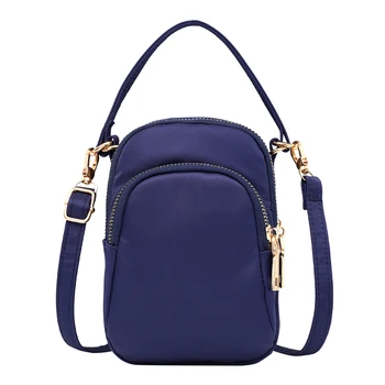 

Women Crossbody Bag Lightweight Travel Zipper Shoulder Mini Purse Multi Pockets Outing Handbag Waterproof Nylon Shopping Work