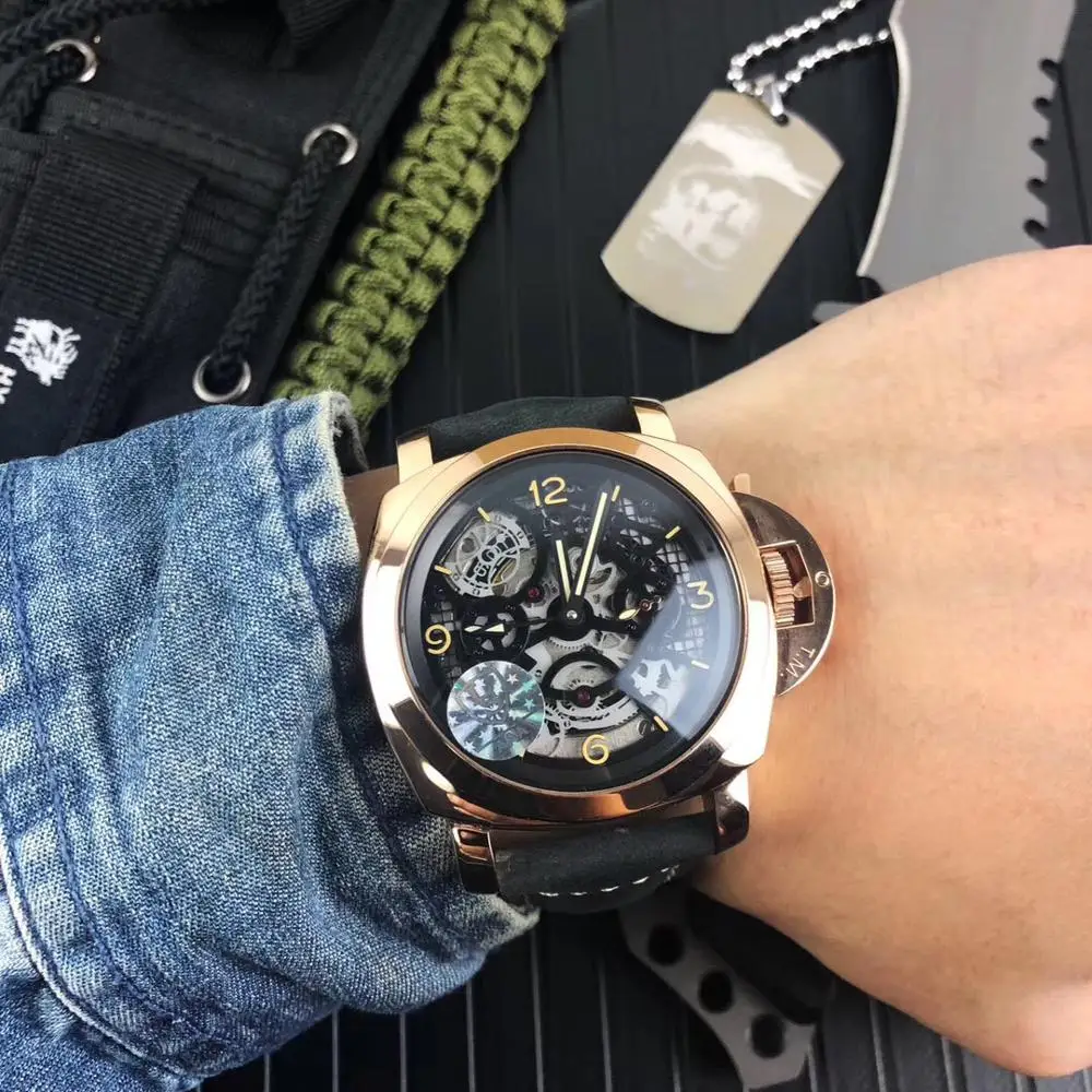 

WG0950 Mens Watches Top Brand Runway Luxury European Design Automatic Mechanical Watch