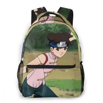 

Tenten Custom Japanese Anime Naruto Print Cartoon Image paiting Casual Backpack