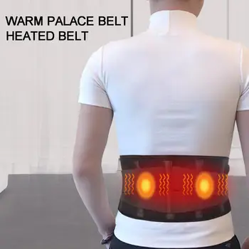 

USB Electric Heating Belt Warm Pad Fast-heating Ultra-soft Heat Therapy Belt With 3 Temperature Settings For Back Pain Cramps