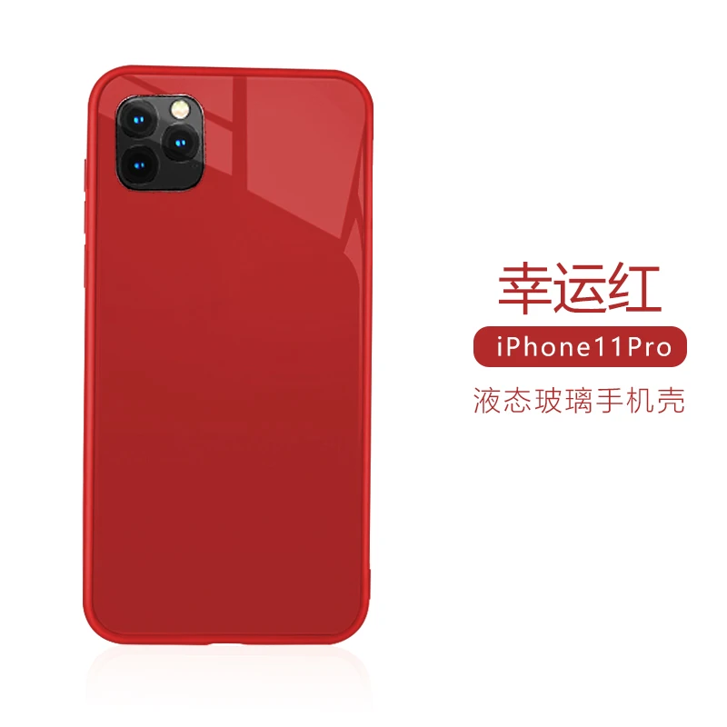 

Liquid Silicone Shockproof Case for Oneplus 7 Pro Tempered Glass Back Cover for One Plus 7 Pro Candy Color Protective Coque