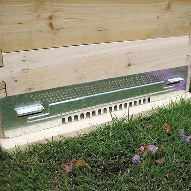 

Bee Hive Sliding Mouse Guards Travel Gate Beekeeping Equipment Breeding Tool Metal Accessories Bee Hive Box