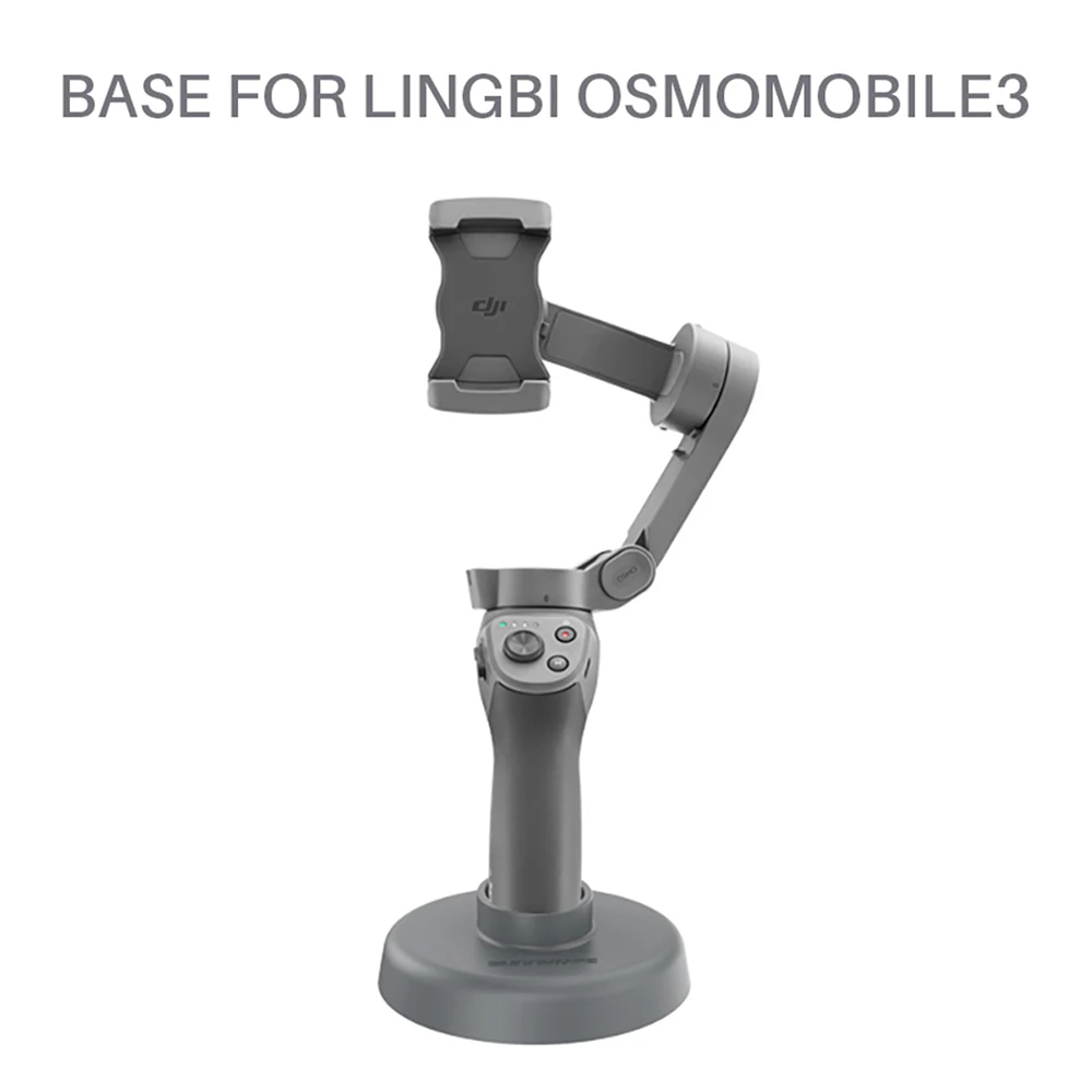 

Sunnylife Stabilizer Stand Tripod Fixed Base Adapter Extension Accessories for DJI Osmo Mobile 3 Foldable Gimbal for Smartphones