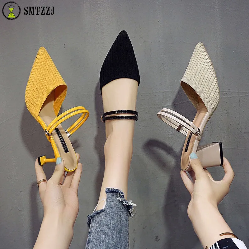 2019 новые летние женские сабо модные брендовые шлепанцы туфли лодочки удобные