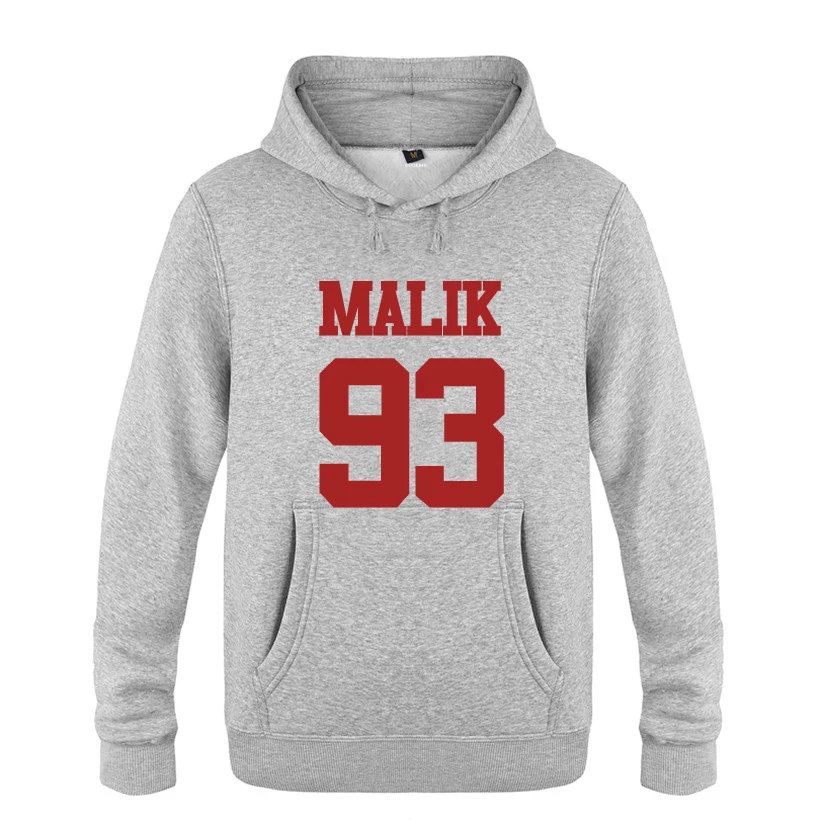 HUIY HOT Malik 93 One Direction 1D Rock толстовки для любителей музыки мужские мужские флисовые пуловеры с капюшоном - Цвет: HUIY HOT