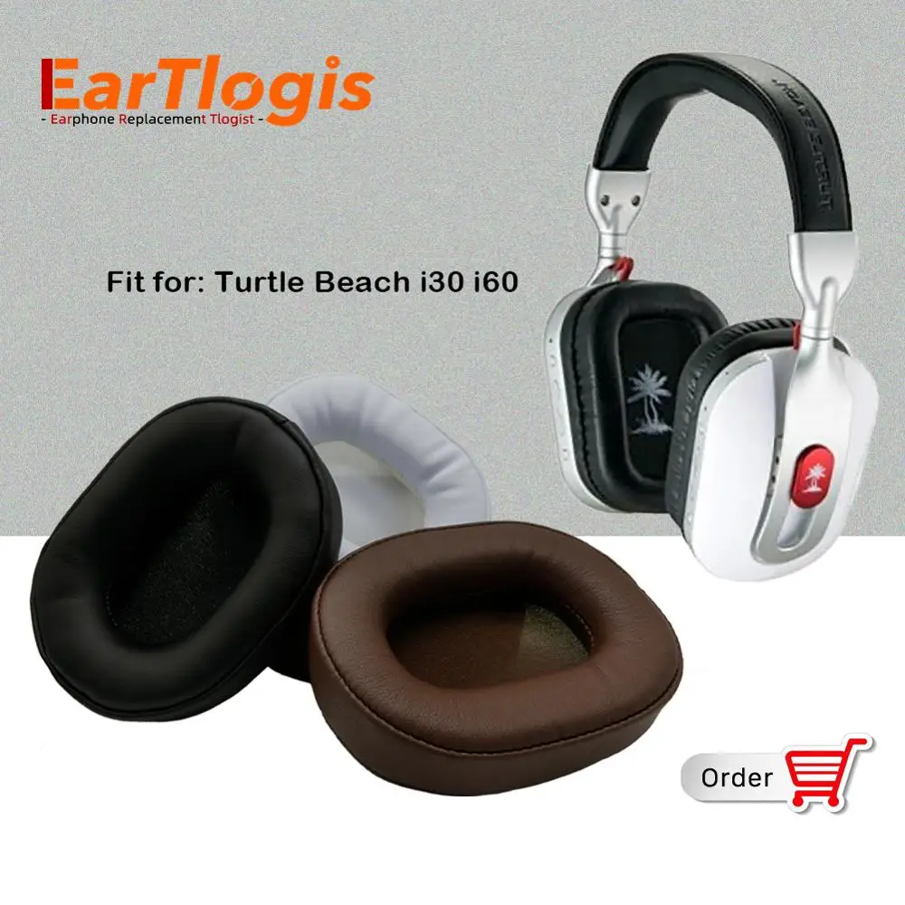 EarTlogis Сменные амбушюры для черепахи пляжа i30 i60 Премиум i 30 60 части ушные накладки