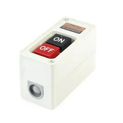 

Black ON Red OFF 1NO+1NC Rectangle Control Box CBSP-315 Model Button Switch