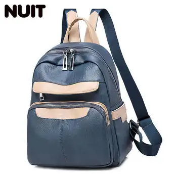 

Women Backpack Single Shoulder Bag Famous Brand Classic Black Retro Backpacks For Teenage Girls Mochila Notebook Plecak