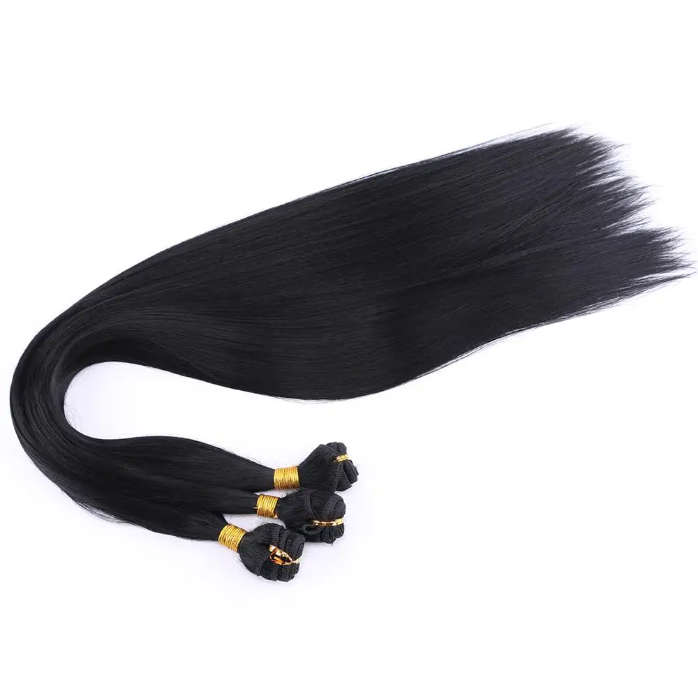 Hair Extensions FSR Straight hair weave 14-30 inches available synthetic hair bundle