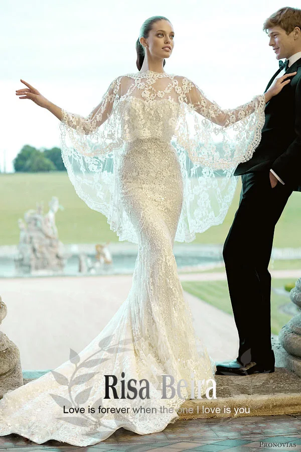 

2018 new arrival vestido de festa long elegant sexy luxury beaded lace unique Mermaid bridal gown mother of the bride dresses