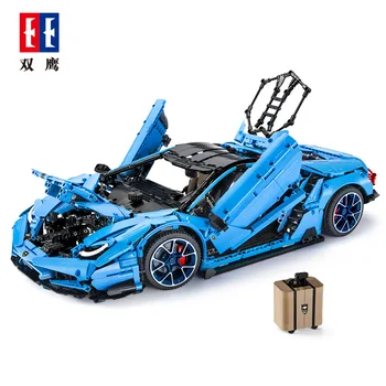 

3850Pcs Doublee Cada Technic C61041 Lamborghinii Centenario 1:8 hypercar Toys For Children