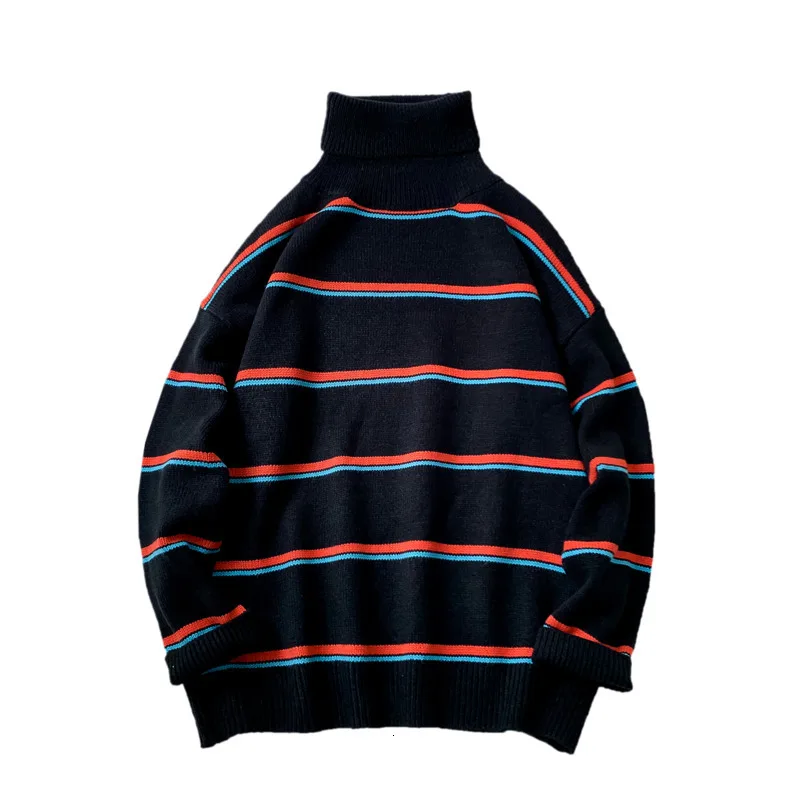 Winter New Fur Collar Sweater Men Warm Fashion Contrast Color Casual Knit Sweter Man Loose Long-sleeved Pullover Men Clothes Winter New Fur Collar Sweater Men Warm Fashion Contrast Color Casual Knit Sweter Man Loose Long-sleeved Pullover Men Clothes