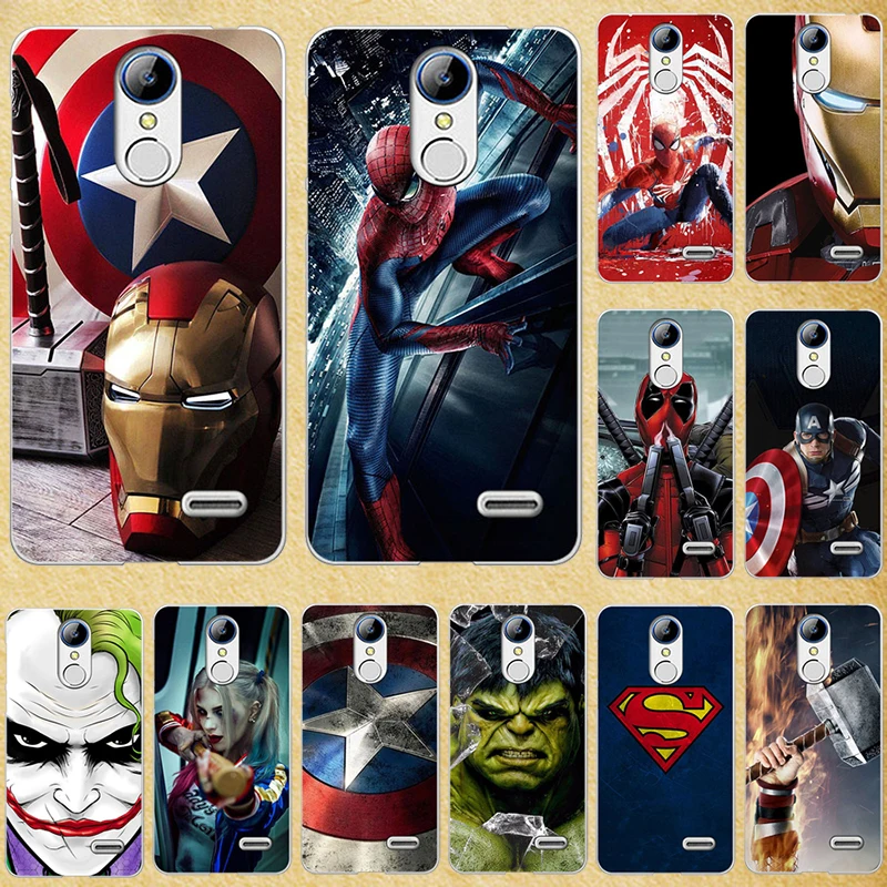 

Super Hero Phone Case Cover For BQ BQ-5022 Bond Soft Silicone Back cover For BQ BQS-5022 BQS 5022 BQS5022 BQ5022 5022 Case Bags