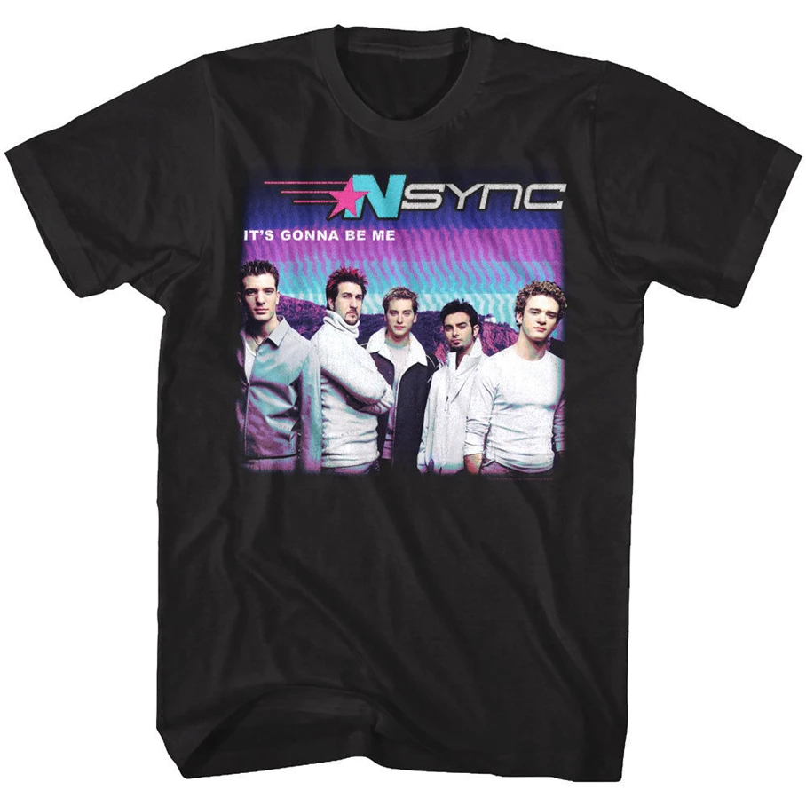 Nsync Джастин Тимберлейк это будет я Мужская футболка поп музыкальный альбом