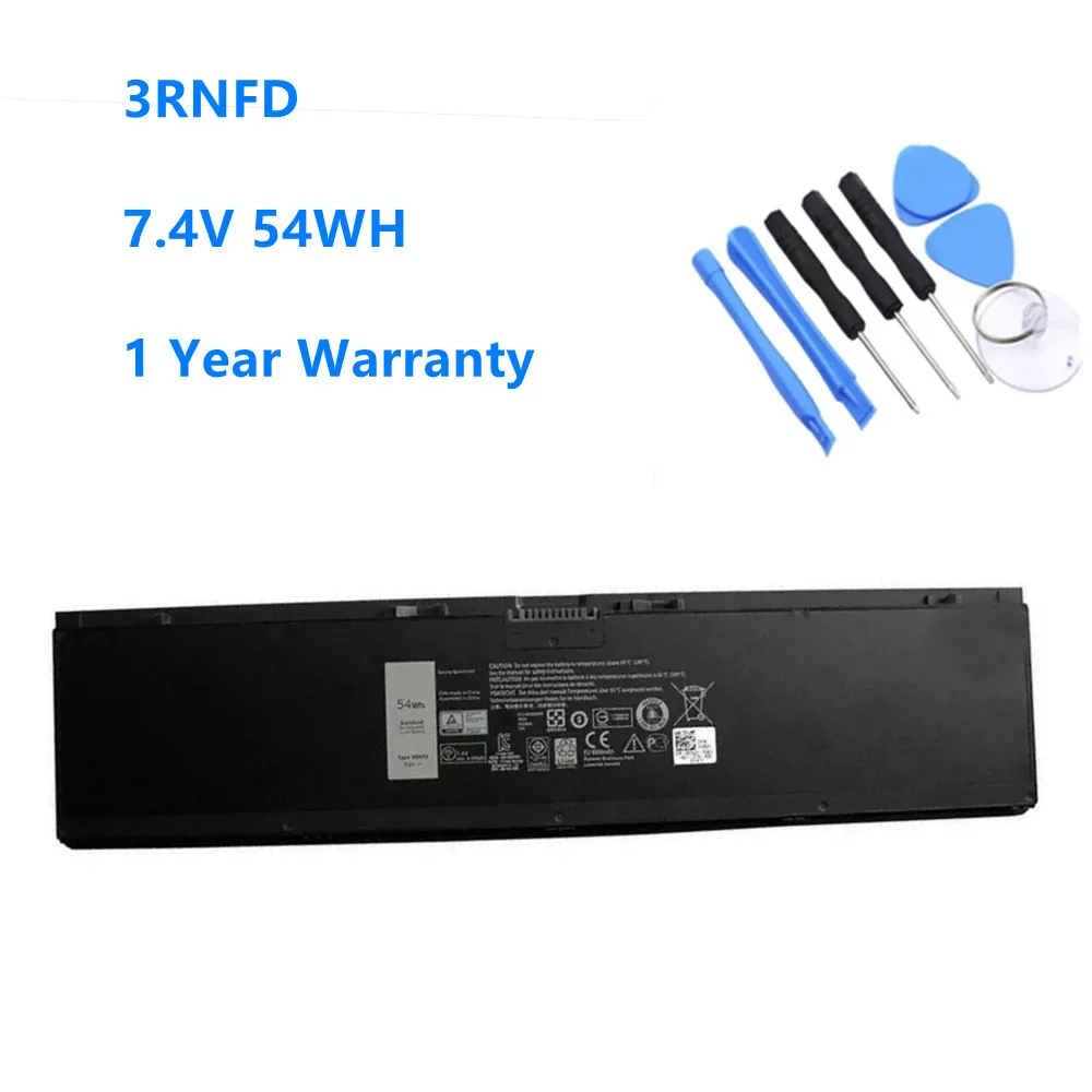 

3RNFD 34GKR 5K1GW G95J5 Laptop Battery For Dell Latitude E7440 E7450 E7420 Battery 3RNFD 7.4V 54WH/7290mah