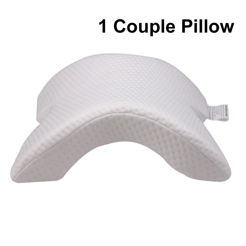 Постельное белье из пены с эффектом памяти, подушка для шеи, подушка для сна и ног, подушка для колен, медленный отскок в форме бабочки, подушка для здоровья, Шейная подушка - Цвет: Couple pillow