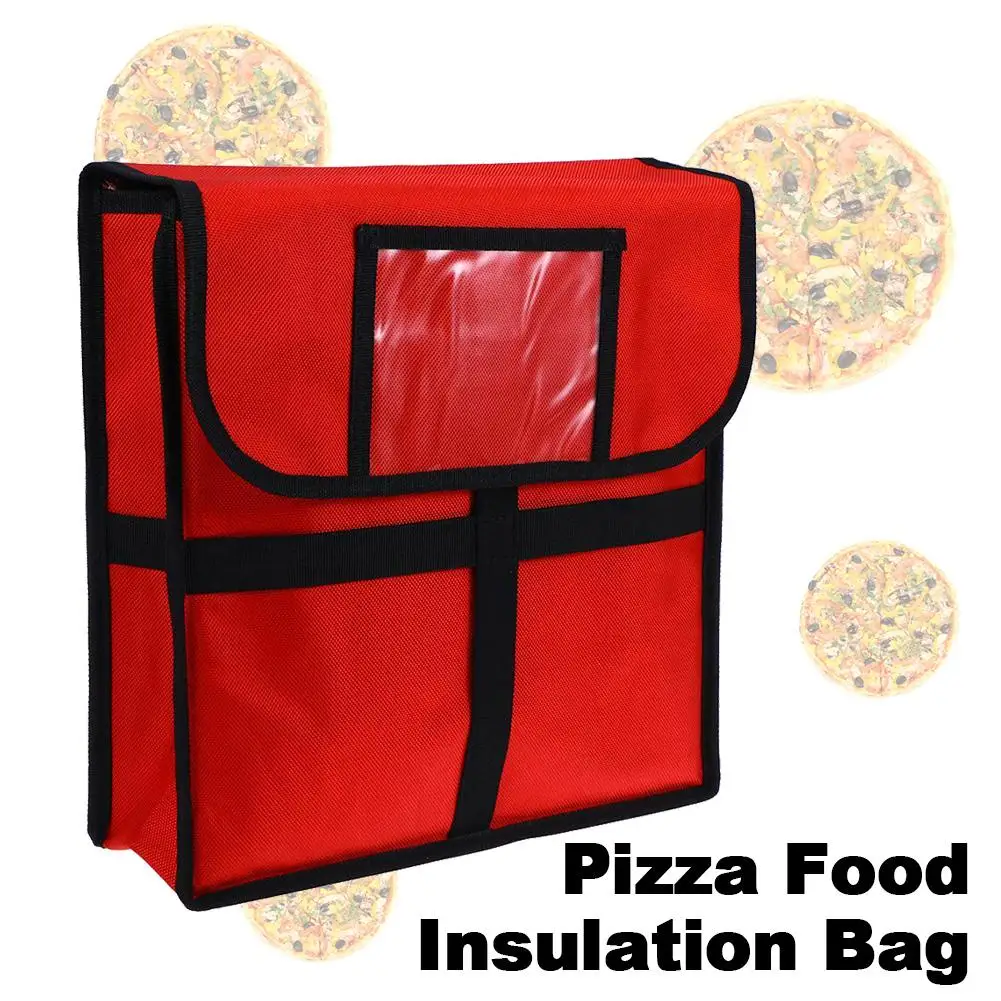 11 Inch Pizza Insulation Package Preservation Bag Heat-insulating Aluminum Foil Food Storage Pouch For Picnic Use