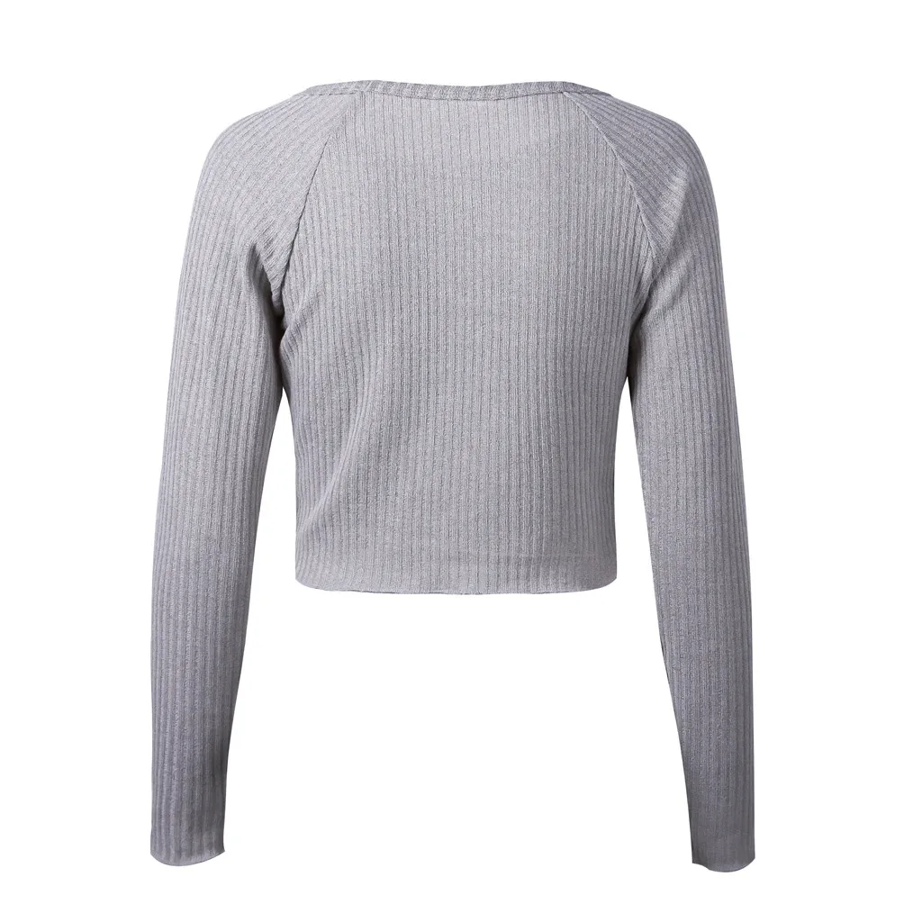 Poleras mujer de moda camiseta mujer футболка женский свитер с длинным рукавом рубашка Повседневная Верхняя одежда Топы и облегающие свитера