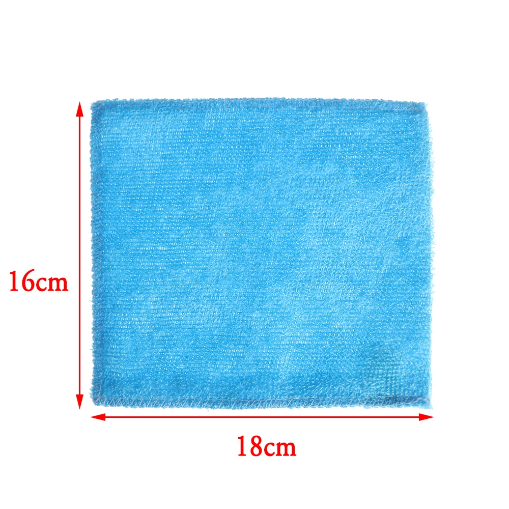 Kitchen Towel Cleaning Cloth Dish Cleaning Cloth Dish Cloth Towel Cleaning Cloth Microfiber Dish Cloth 1PC Anti-grease Dish Cloth Bamboo Fiber Washing Towel Scouring Pad Magic Cleaning Rags Kitchen Household Supplies Cleaning Tools