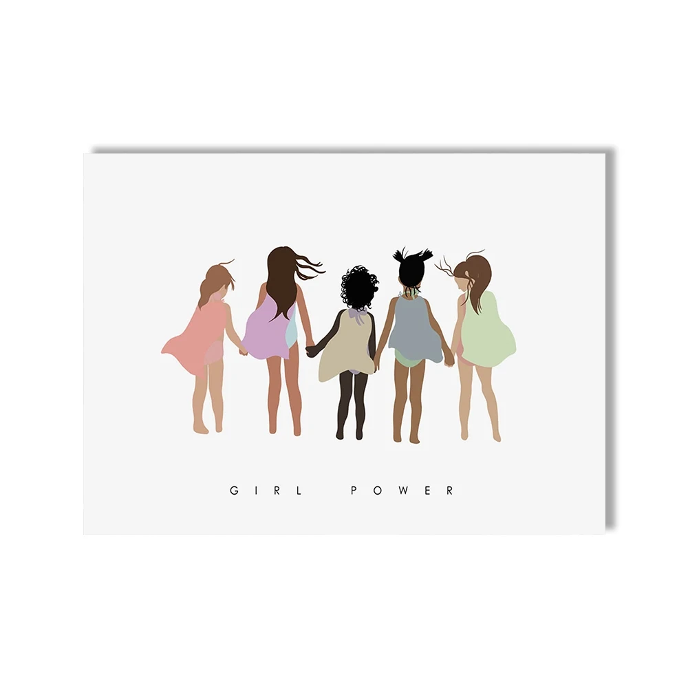 Feminist-Poster-Little-Girl-Power-Art-Prints-Girls-Gift-Inspirational-Modern-Wall-Art-Canvas-Painting-Pictures (3)