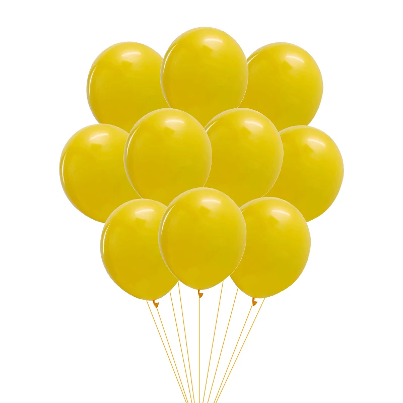 10 шт. 12 ''шары на день рождения пастельные воздушные шары для свадьбы вечеринки украшения Тиффани латексные Макарон балон детские игрушки товары на день рождения - Цвет: yellow