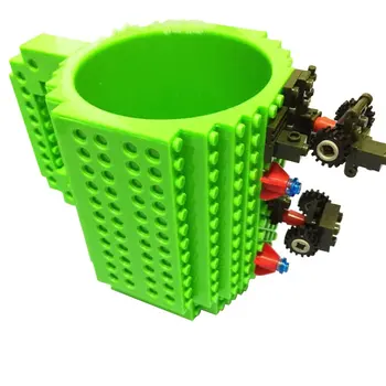 

Creative Fun Building Blocks Cup Diy Assembled Coffee Cup Mug Creative Assembly Decompression Water Cup