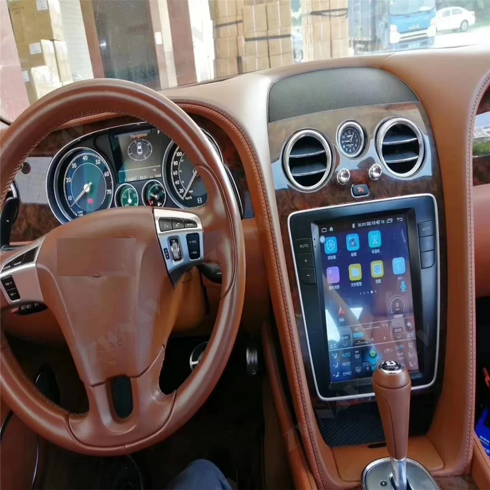 

AOTSR Android 9.0 Tesla Car Multimedia GPS Navigation Radio Video Audio Player For Bentley Speeding Supersport 2015-2019 Multim