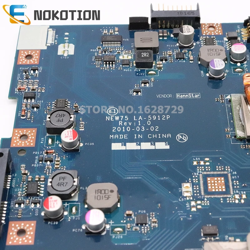  NOKOTION MBPTQ02001 MBNA102001 LA-5912P For Acer aspire 5551 5552 5551G 5552G PC Motherboard compat