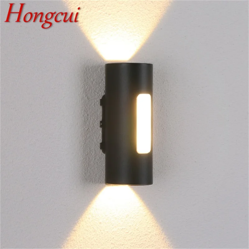 

Hongcui Outdoor Wall Light Fixture LED Patio Sconces Waterproof Creative Decorative For Porch Staircase Garden
