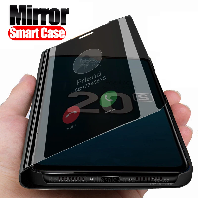 Зеркальный чехол Smart view для huawei honor 20 s книжка с подставкой и диагональю 6 15 дюйма 20s