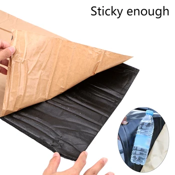 

LEEPEE 50*30cm 5mm Tri-layer Fiberglass Rubber Sponge Heat Insulation Deadening Mat Car Firewall Sound Deadener Pad 12 Piece/Set