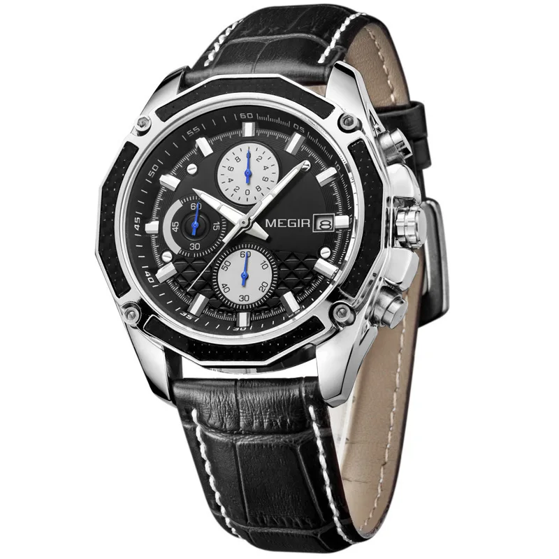 

EBay mei gainer megir MEN'S Watch Multi-functional Hot Selling Sports Waterproof Watch 2015