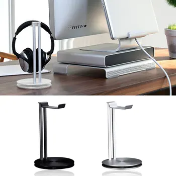 Aluminium Alloy Headphone Bracket Earphone Stand Headset Holder Earphone Storage Rack Wall Desk Display Stand ABS Spray Paint