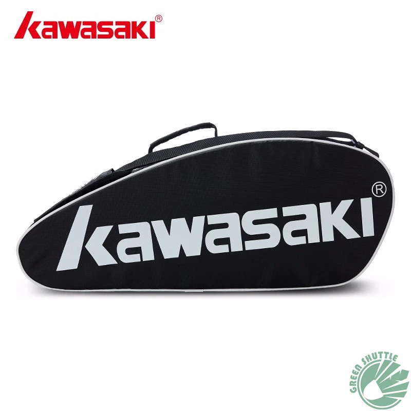 Kawasaki Badminton Bag Racket Sports Single Shoulder for 3 Rackets Tennis Bag 