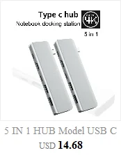 Usb-хаб USB C к HDMI USB 2,0 SD/TF кард-ридер адаптер для MacBook samsung Galaxy S9/Note 9 huawei P20 Pro type C USB 3,0 концентратор