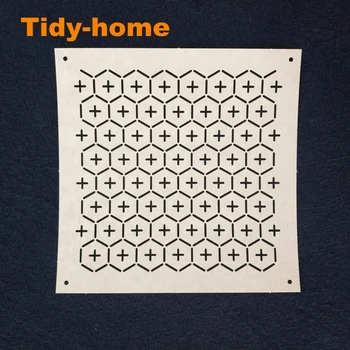 

Classic Sashiko Template Cross Tortoiseshell Drawing Template Soft Templates Sashiko Accessories