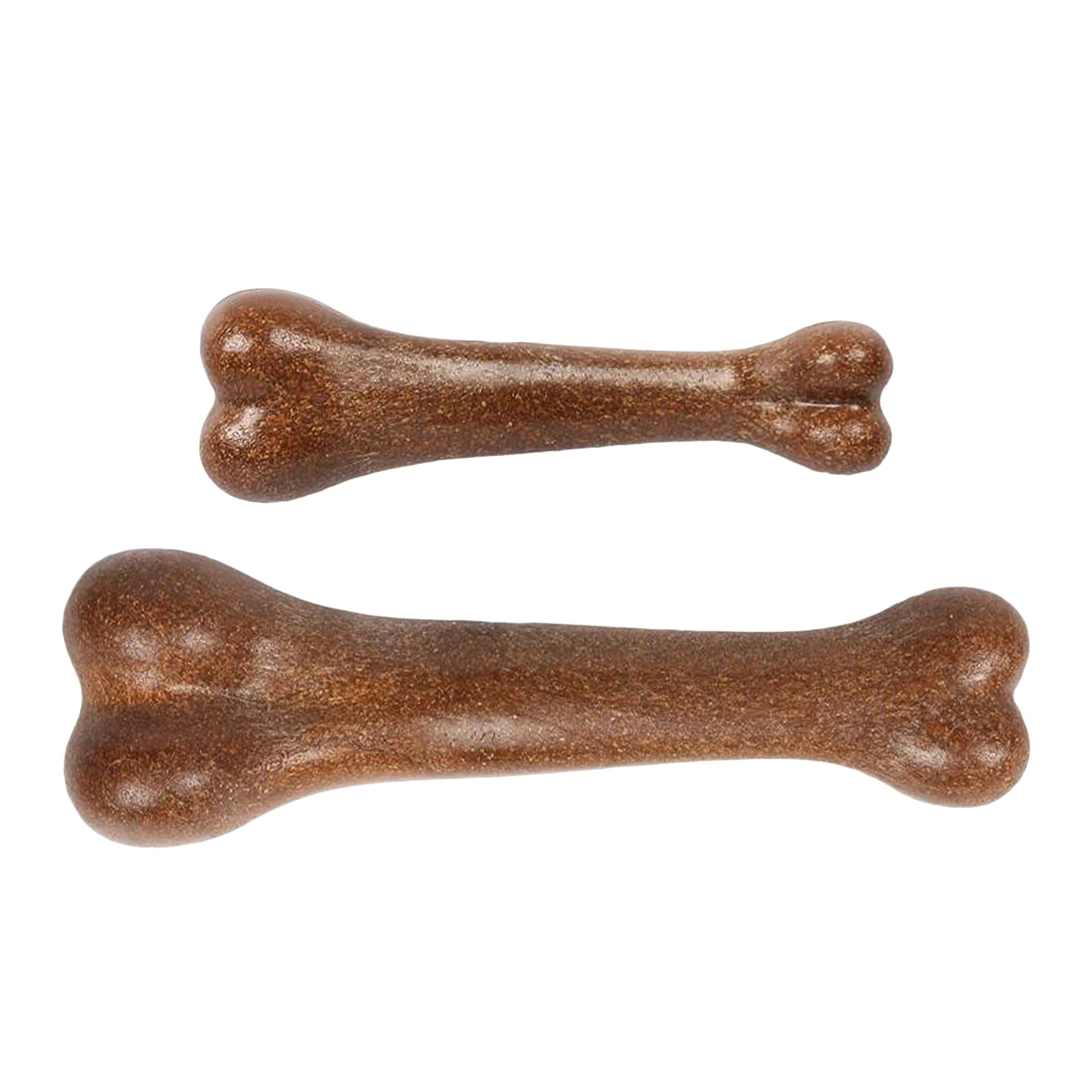 Dog Chew Toys for Large Breed Bamboo Fibers Dog Chewing Bone Interactive Toy