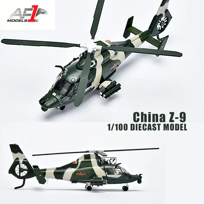 

AF1 China Z-9 1/100 diecast plane model helicopter