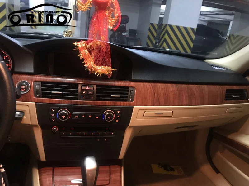 Wood Vinyl Film Sticker Car Wrap-7