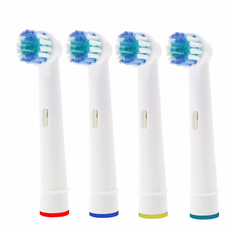 New 4pcs Replacement Brush Heads for Oral Hygiene B Electric Toothbrush Heads for Professional Care Oral Soft Bristles Free Gift New 4pcs Replacement Brush Heads for Oral Hygiene B Electric Toothbrush Heads for Professional Care Oral Soft Bristles Free Gift