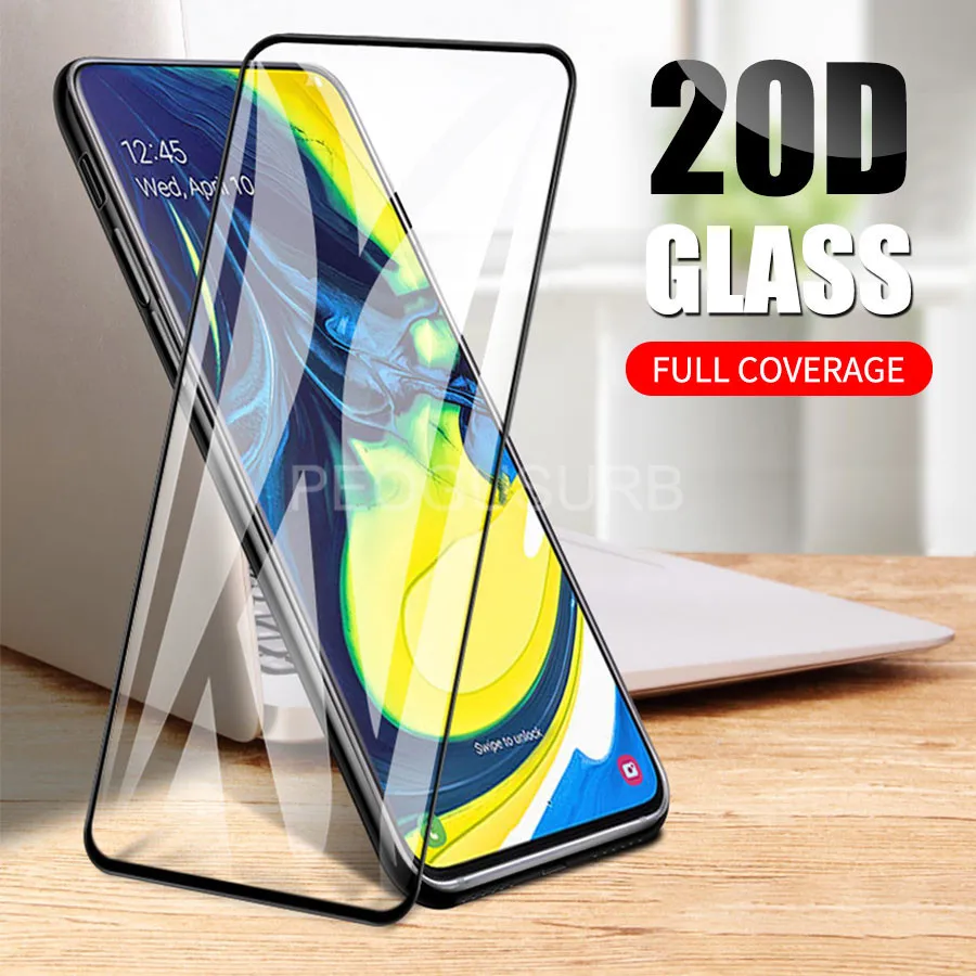 

20D 3D Curved Edge Full Cover Screen Protector Tempered Glass for Samsung Galaxy A9 A8 A6 Plus J4 J6 J7 2018 A3 A5 A7 J5 J7 2017