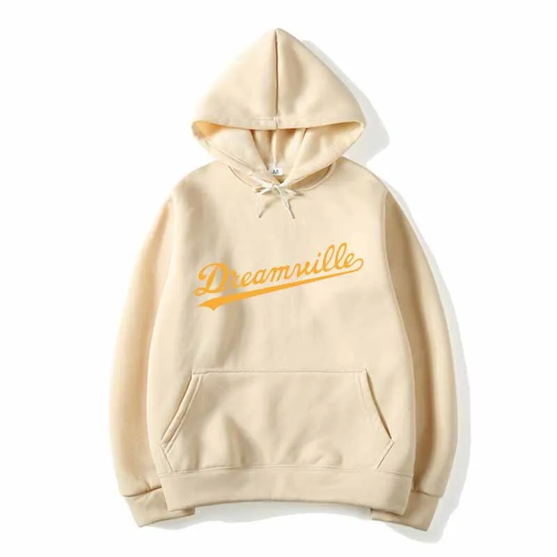 2019 толстовки новос хип хоп dreamville j cole logotipo com capuz carta presa inverno| |