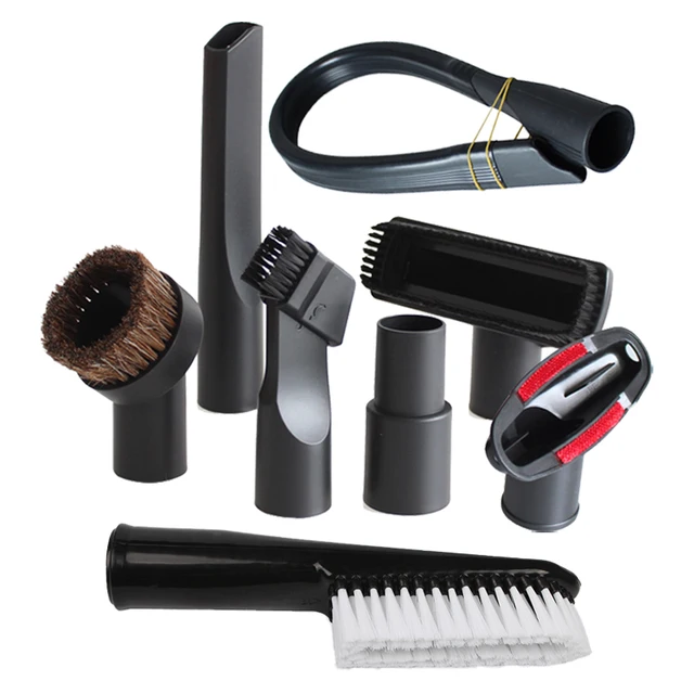 Universal Vacuum Nozzle Suction Brush Head for 32mm 35mm 1 1/4in 1 3/8in Vacuum Cleaner Accessories Crevice Tool for Bed Sofa HXL2150