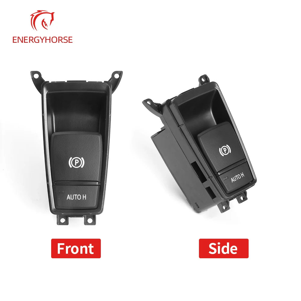 Car Handbrake Assembly Parking Brake P Button Control Switch Cover for BMW X5 X6 E70 E71 E72 61319148508 handbrake switch cover handbrake button cover