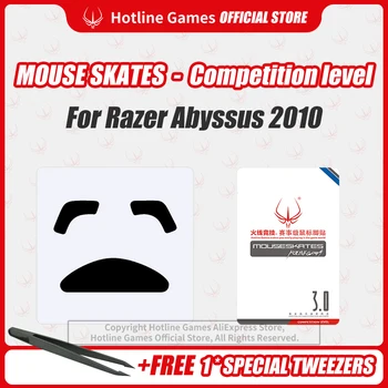 

Hotline Games 3.0 Competition Level Mouse Skates Mouse Feet Pad for Razer Abyssus 2010 Mouse 0.28mm/0.6mm Thickness