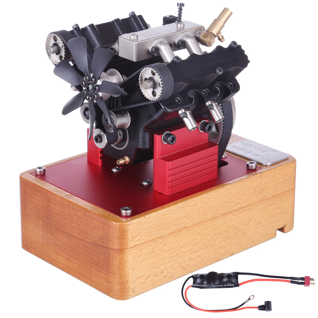

TOYAN FS-V400A Four Cylinder Four Stroke Methanol Engine With Ignition Kit For 1:10 1:12 1:14 RC Car Ship Plane